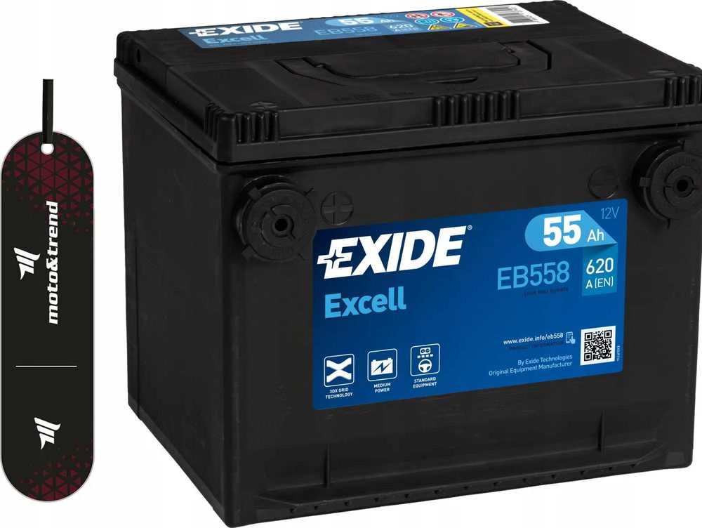 Exide Akumuliatorius 55 Ah 620 A EN 12V
