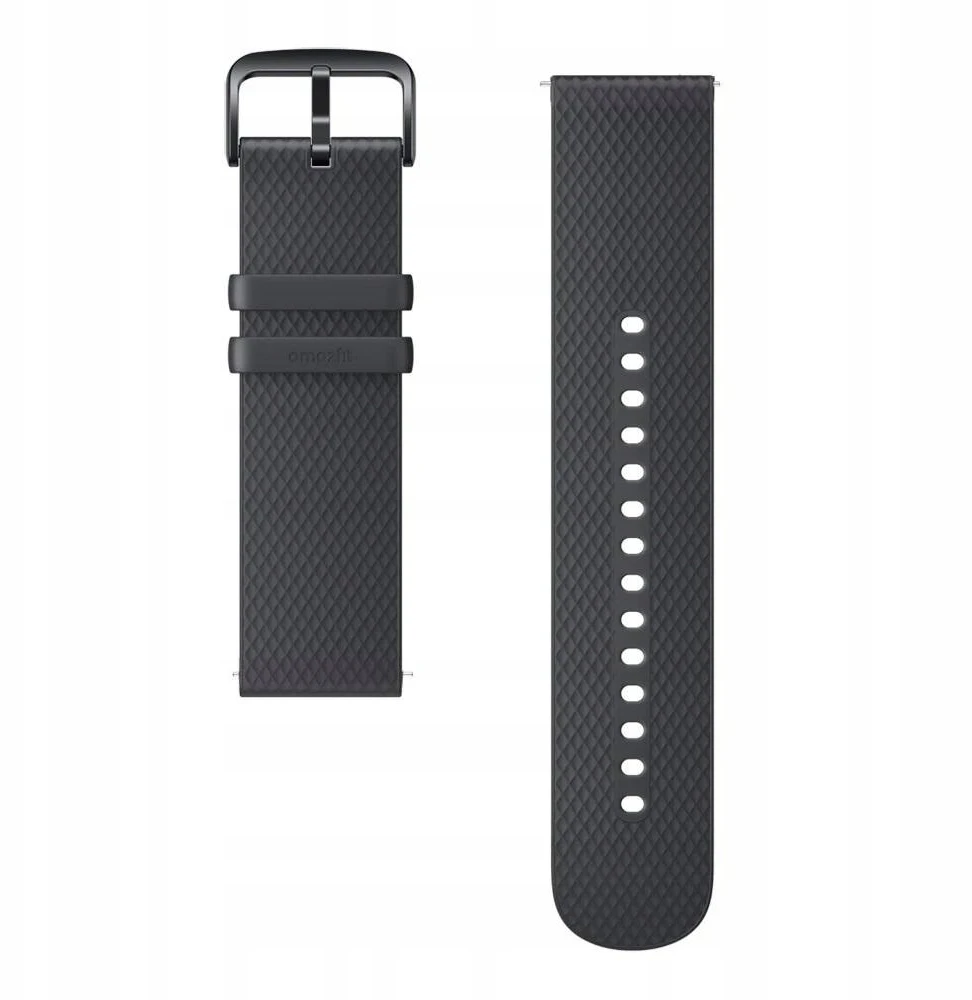 Dymo Amazfit dirželis Fluoroelastomer Series 22mm juodas