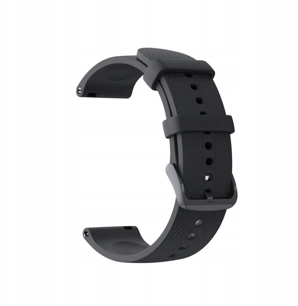 Dymo Amazfit dirželis Fluoroelastomer Series 22mm juodas