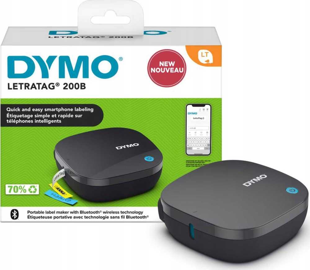 Spausdintuvas DYMO LT-200B kleines Ekranas mit 6 GerĂ¤ten + 20 BĂ¤nder