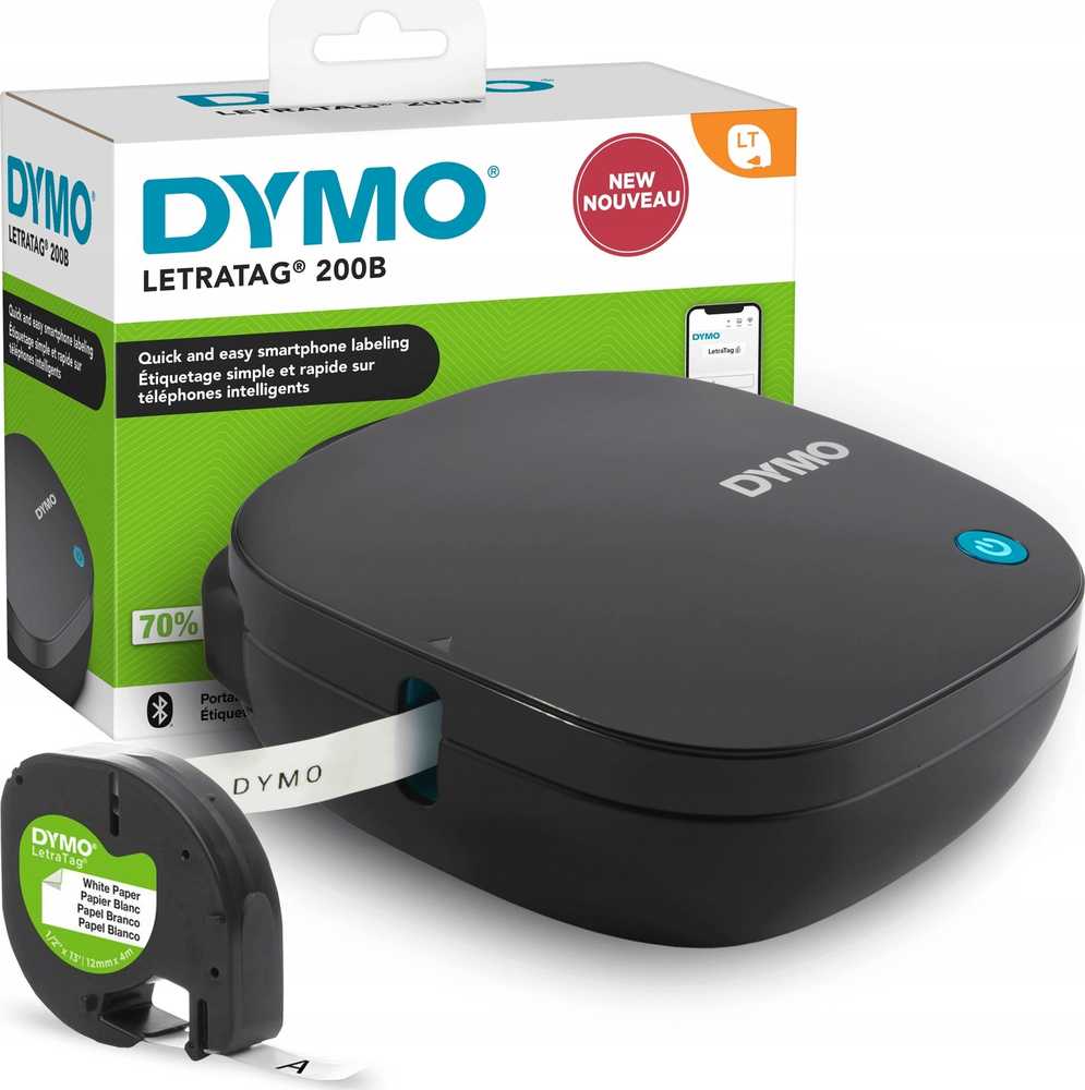 Spausdintuvas DYMO LT-200B kleines Ekranas mit 6 GerĂ¤ten + 20 BĂ¤nder
