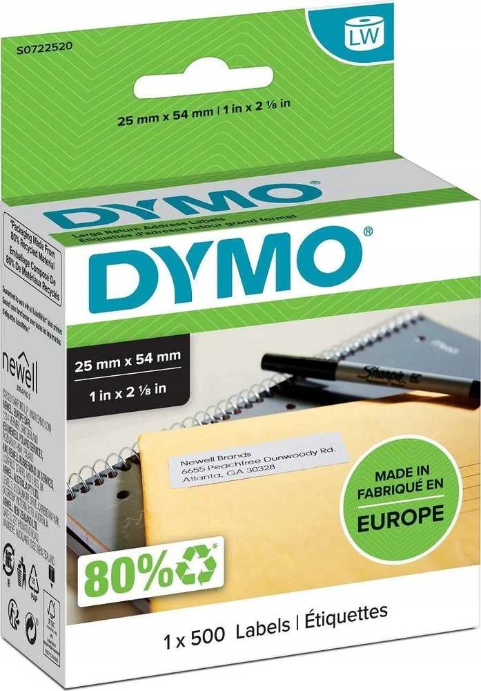 DYMO Etiketės 25 x 54mm / Rinkinys (2177564) - 6 vnt.