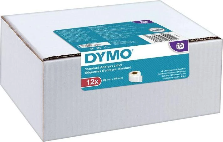 DYMO Etiketės 28 x 89mm / Rinkinys (2093091) - 12 vnt.