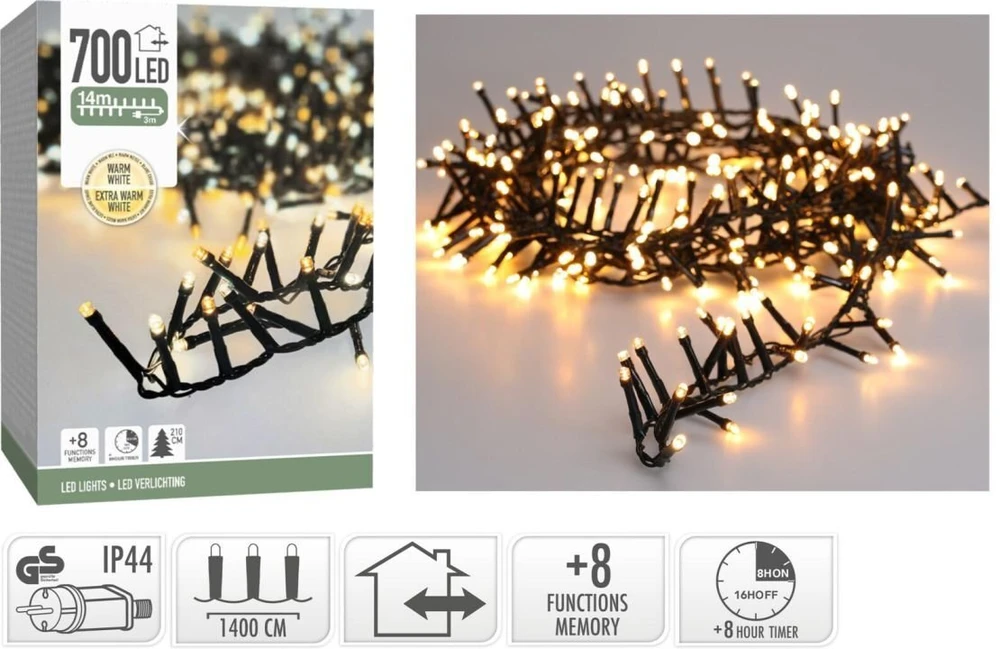 Dymo LED girlianda Snake LED. AGL560720. 14 m. 700 LED