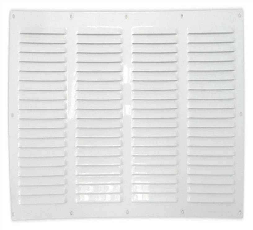 Fepre Aliumininės ventiliacijos grotelės, 100 x 200 mm, baltos