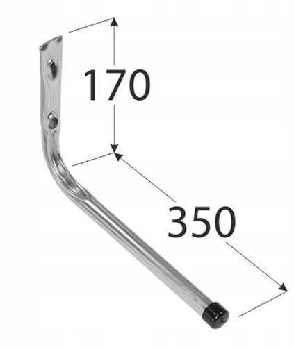 Dymo Nežinomas Kablys HPP 350, L formos, 170 x 350 mm