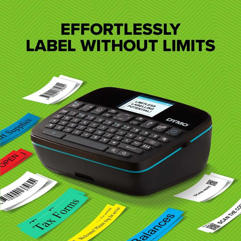 DYMO LabelManager LabelWriter 640CB Portable & Rechargeable Label Maker with Dual Connectivity – 2197370 etikečių spausdintuvas Tiesioginis terminis/terminis perdavimas 12 mm/sec QWERTY