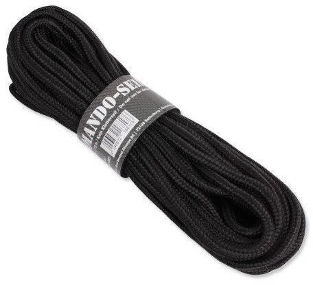 Mil-Tec Juodas 5MM (15M) COMMANDO ROPE