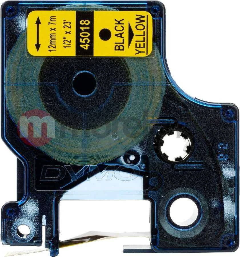 Dymo taśma S0720580 (juodas on yellow) typ D1
