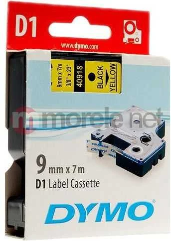 Dymo juosta S0720730 (juoda ant geltonos) D1 tipo