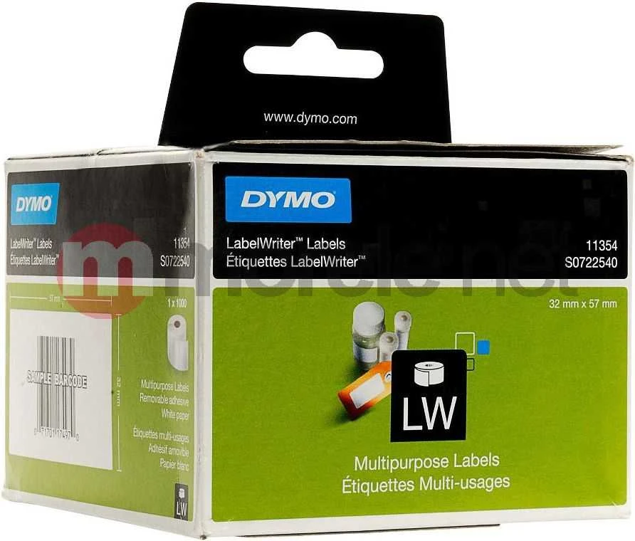 Dymo juosta S0722540 (juoda ant balto)
