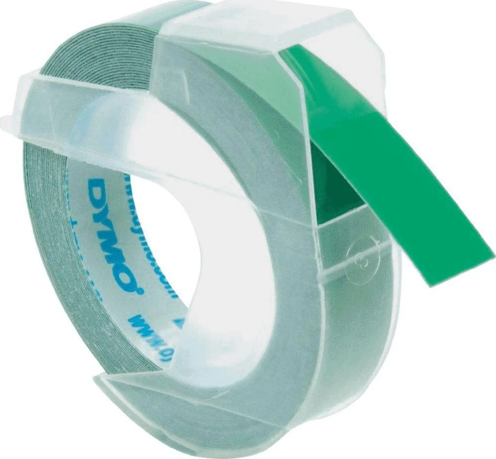 DYMO S0898160 3D Juostelė 9mm x 3m (žalia)