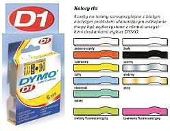 Dymo juosta S0720730 (juoda ant geltonos) D1 tipo