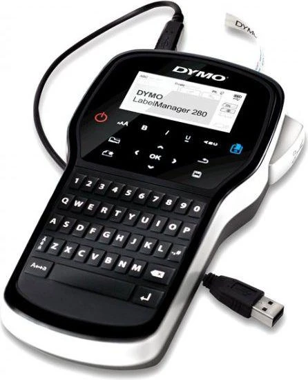 Spausdintuvas labels DYMO Label manager 280 komplektas walizkowy S0968990 (Thermal transfer, USB)