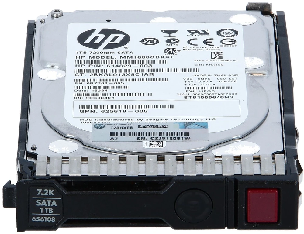 Dysk HP 1TB SATA hard drive
