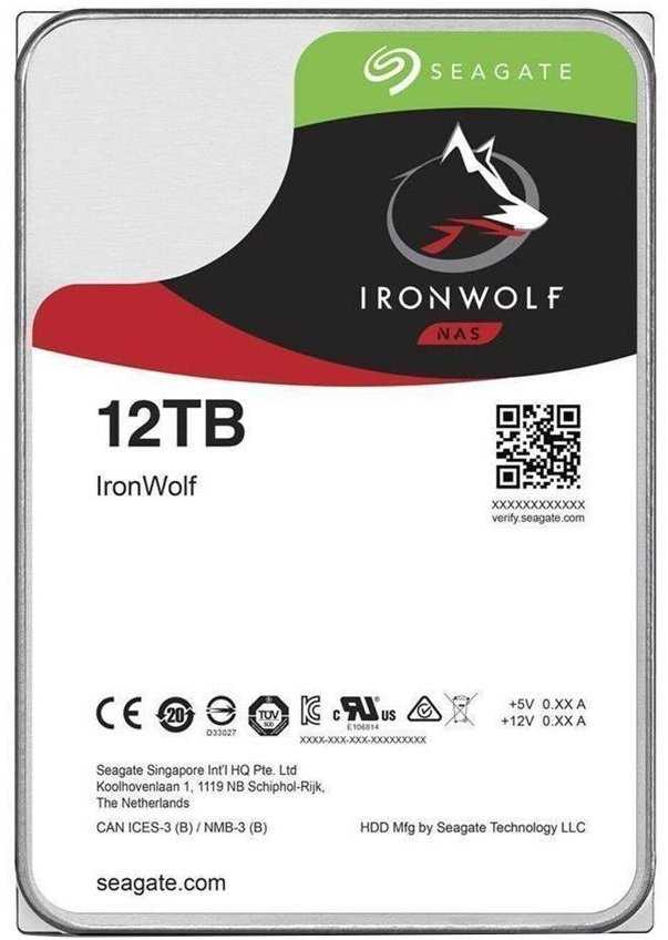 „Seagate IronWolf“ 12 TB SATA 6Gb/s 7200
