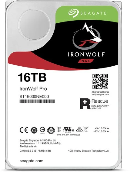 Dysk Seagate IRONWOLF PRO 16TB SATA 3.5IN