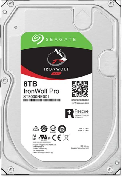 Dysk Seagate IRONWOLF PRO 8TB SATA 3.5IN
