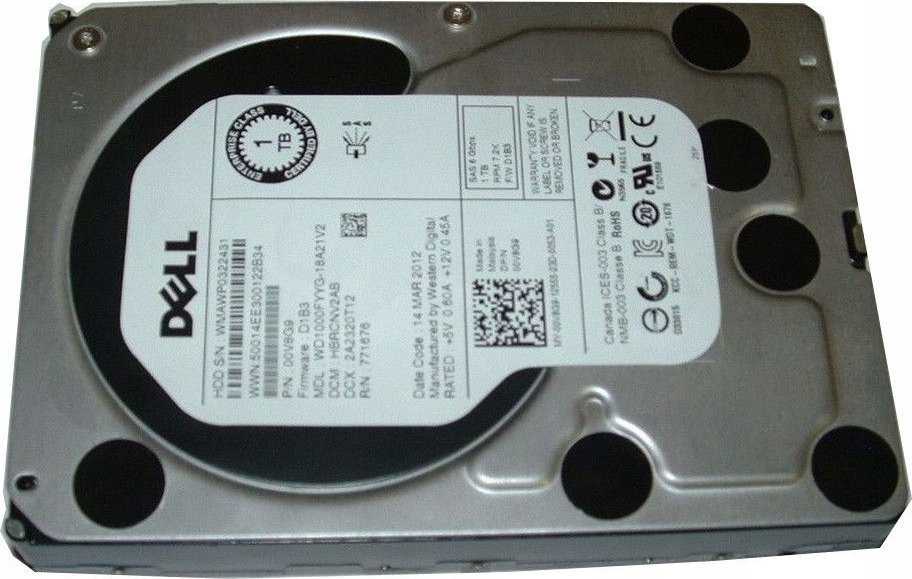 „Dell“ 1 TB 3,5 colio SAS-2 (6 Gb/s) serverio diskas (0V8G9)