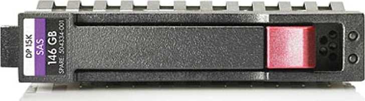 Hewlett Packard (HP) HP 146 GB 2,5 colio SAS-2 (6 Gb/s) serverio diskas (652605-S21)