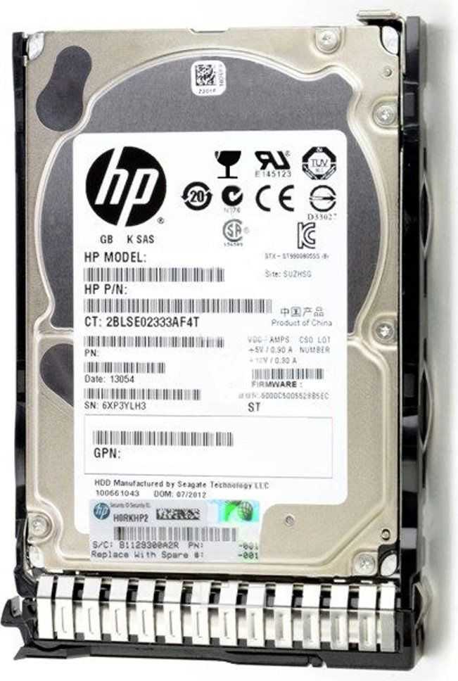 HP 600 GB 2,5 colio SAS-1 (3 Gb/s) serverio diskas (781516-B21)