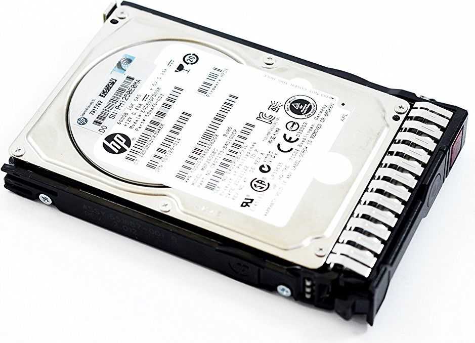 HP 600 GB 2,5 colio SAS-1 (3 Gb/s) serverio diskas (653957-001)