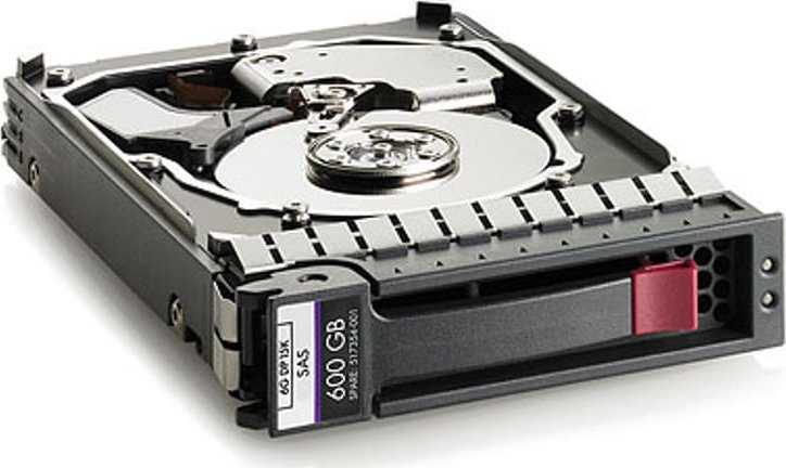 Hewlett Packard (HP) HP 600 GB 3,5 colio SAS-2 (6 Gb/s) serverio diskas (516828-B21)