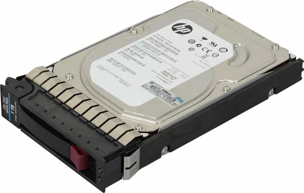 Hewlett Packard (HP) Serverio diskas HP 750GB 3.5" SATA II (3 Gb/s) (458930-B21)