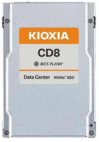 Kioxia Enterprise Ssd „Kioxia CD8-V“, 6,4 TB, 2,5 colio, 7100 MB/s