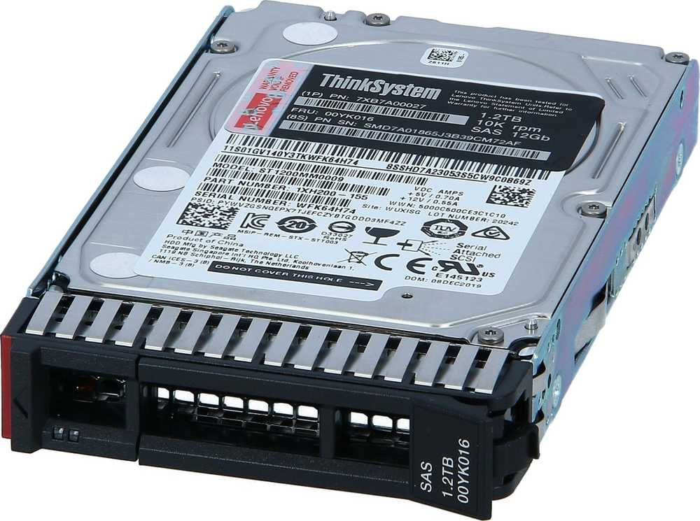 LENOVO THINKSYSTEM 2.5" 1.2TB 10K SAS 12GB HOT SWAP 512N HDD