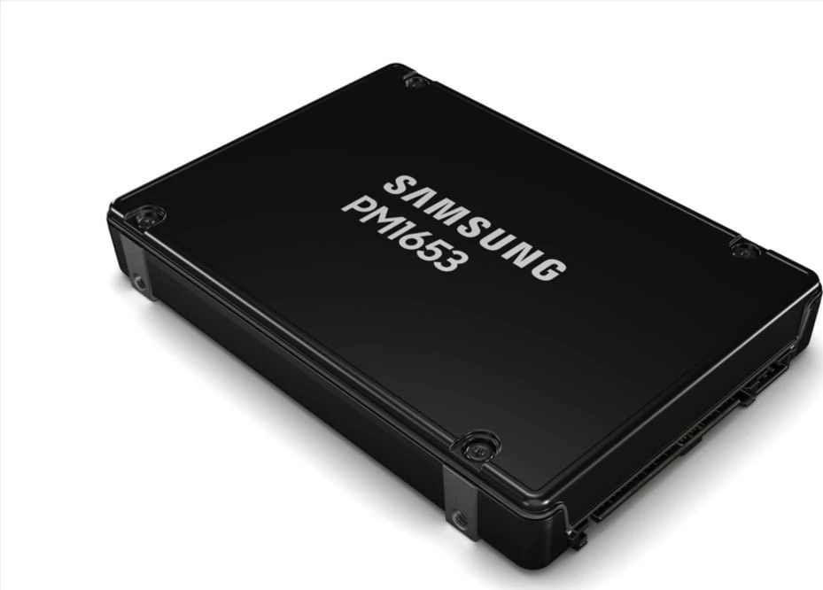 „Samsung PM1653 3.84TB 2.5'' SAS-4 (24Gb/s)“ serverio diskas (MZILG3T8HCLS-00A07)