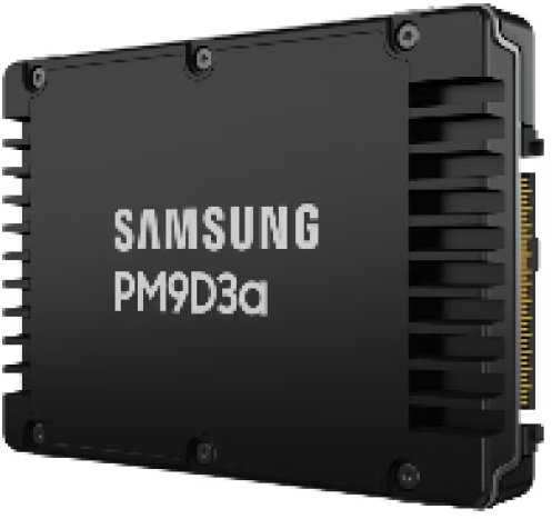 „Samsung PM9D3a 3.84TB 2.5'' PCI-E x4 Gen 5.0 NVMe“ serverio diskas (MZWL63T8HFLT-00AW7)