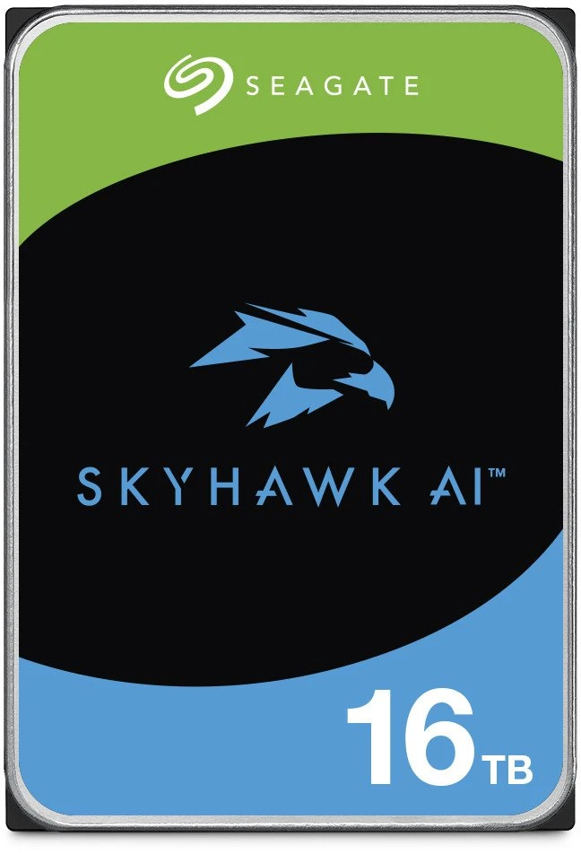 Diskinis serveris „Seagate SkyHawk AI“ 16TB 3.5'' SATA III (6 Gb/s) (ST16000VE004)