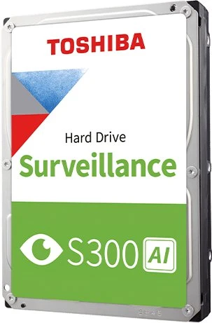 „Toshiba“ kietasis diskas BIRMINIAI / OEM | S300 AI stebėjimo sistema | 7200 RPM | 18000 GB