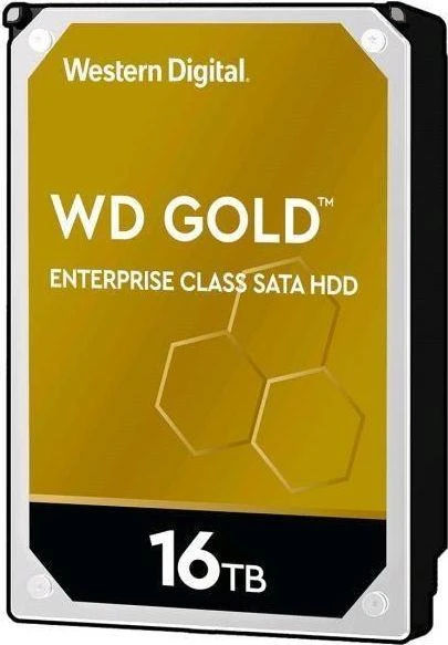 „Sandisk WD Gold“ 16 TB kietasis diskas, 7200 aps./min., 6 Gb/s, sATA, 512 MB talpykla, 3,5 colio vidinė atmintis, atitinkanti RoHS reikalavimus, didelių gabaritų įmonėms.