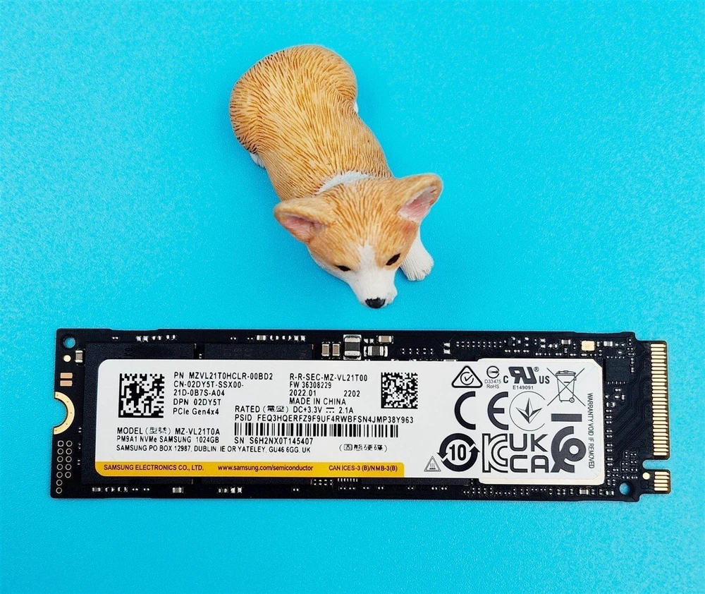 Dell SSDR, 1 TB, G44, 80S3, SMSNG, PM9A1