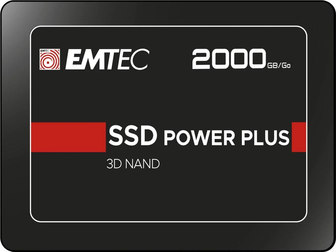 „Emtec SSD 2,5“ SATA X150 2000 GB „Power Plus“