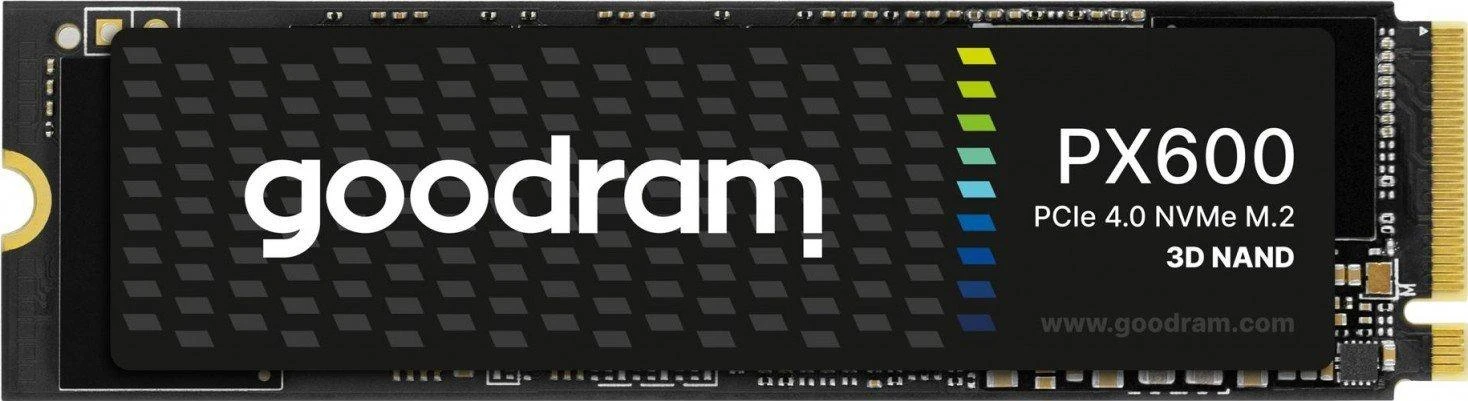 Kietasis diskas - Goodram SSDPR-PX600-500-80 M.2 500 GB PCI Express 4.0 NVMe 3D NAND