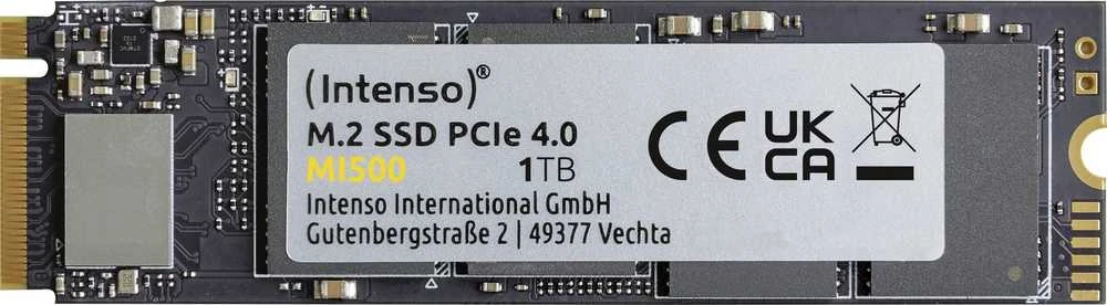 M.2 1 TB Intenso MI500 NVMe PCIe 4.0 x 4