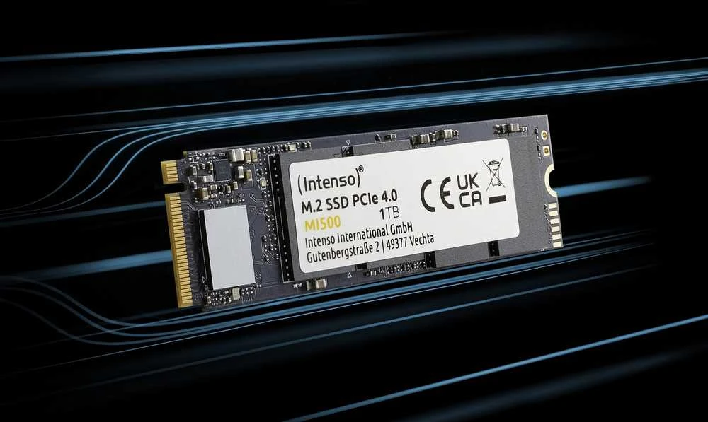 M.2 2TB „Intenso MI500 NVMe PCIe 4.0 x 4“ diskas