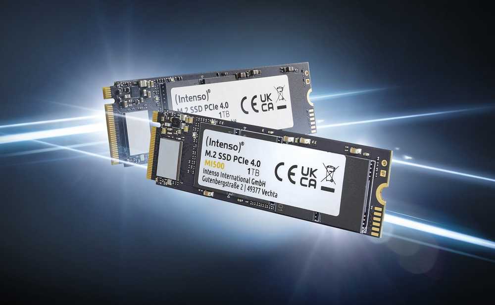 M.2 500GB Intenso MI500 NVMe PCIe 4.0 x 4
