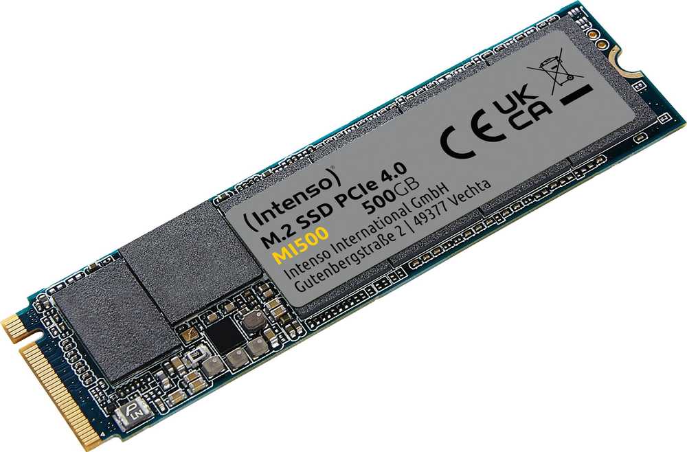 M.2 500GB Intenso MI500 NVMe PCIe 4.0 x 4