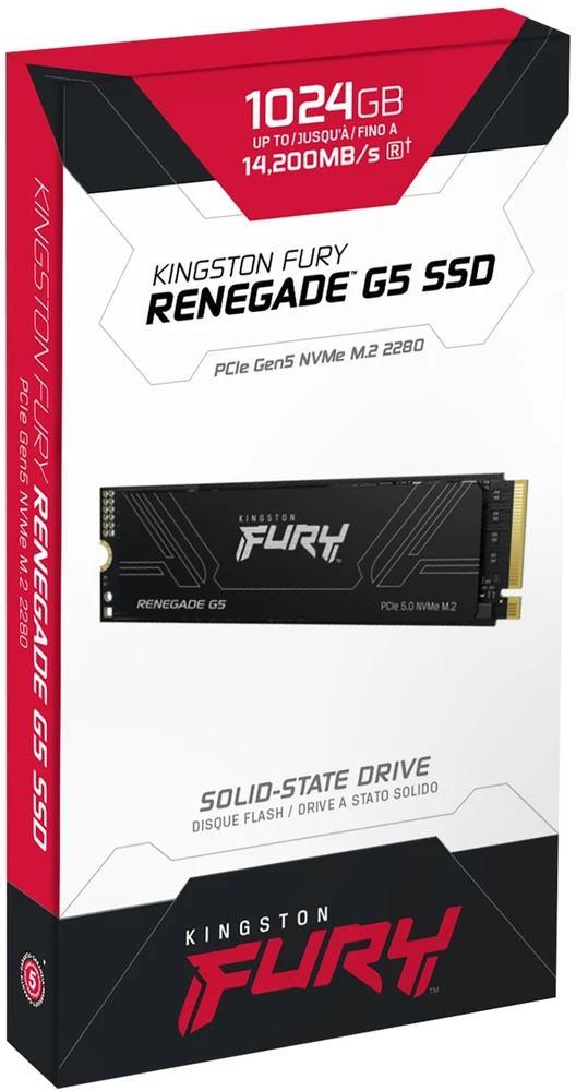 8TB KINGSTON FURY RENEGADE G5 - PCIE 5.0 M.2 NVME SSD