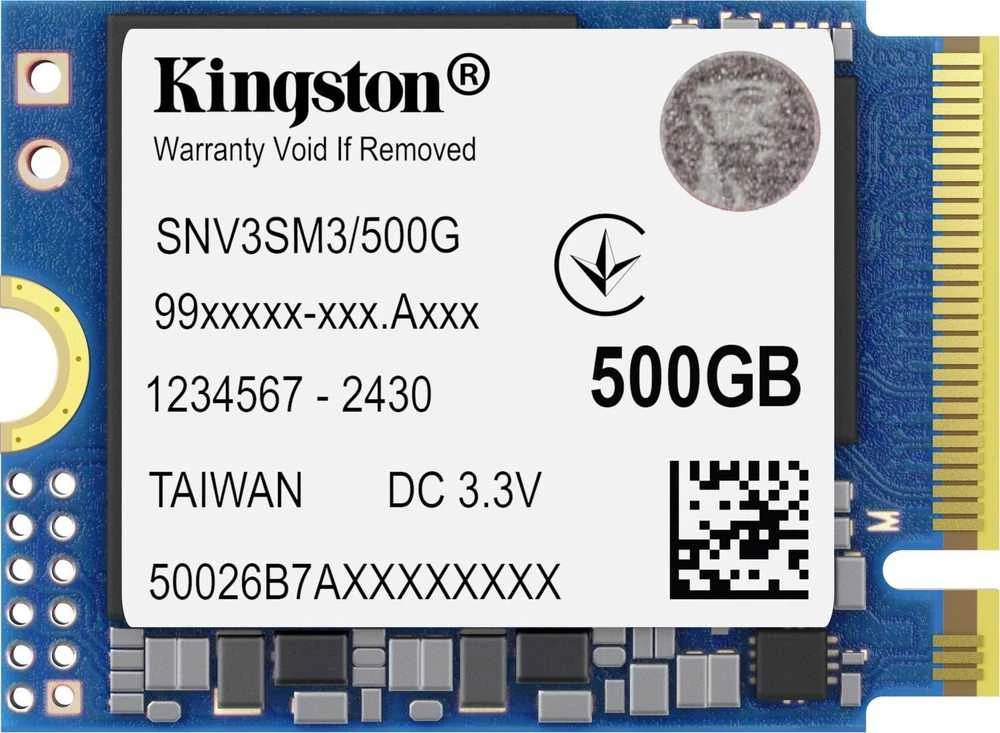„Kingston Technology 500G NV3 M.2 2230 NVMe SSD“