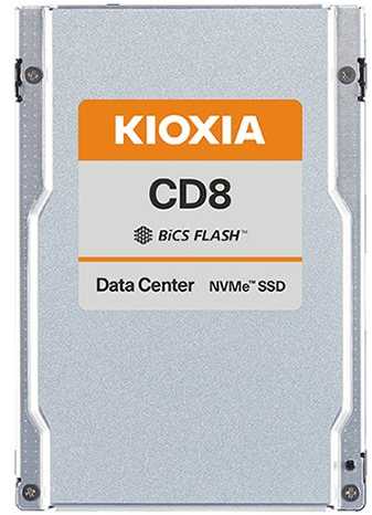 „Kioxia CD8-V 3.2 TB 2.5" PCI Express 4.0 NVMe BiCS FLASH TLC“ diskai