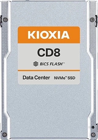 Dysk serwerowy Kioxia CD8-V 12.8TB 2.5'' PCI-E x4 Gen 4 NVMe (KCD8XVUG12T8)