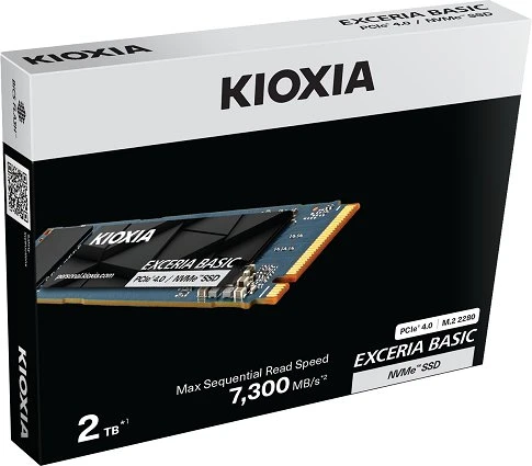 „Kioxia LSF10Z002TG8“ vidinis SSD diskas, 2 TB, M.2 PCI Express 4.0 NVMe QLC