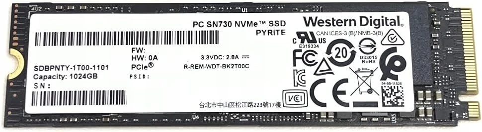 Dysk SSD Lenovo SN730 1TB M.2 PCIe NVMe (5SS0V14993)