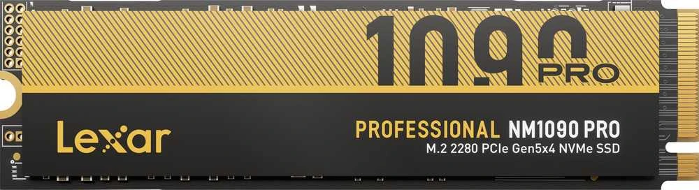 Lexar SSD | NM1090 Pro | 1000 GB | SSD form factor M.2 2280 | Solid-state drive sąsaja PCIe Gen 5x4 | Skaitymo greitis 14000 MB/s | Rašymo greitis 10000 MB/s