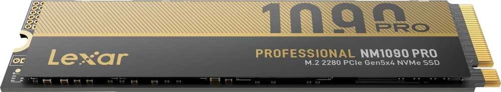 Lexar SSD | NM1090 Pro | 4000 GB | SSD form factor M.2 2280 | Solid-state drive sąsaja PCIe Gen 5x4 | Skaitymo greitis 14000 MB/s | Rašymo greitis 13000 MB/s
